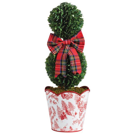 Small Toile Boxwood