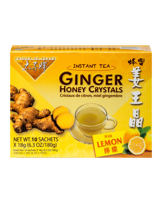 Prince Of Peace Ginger Honey Crystals with Lemon