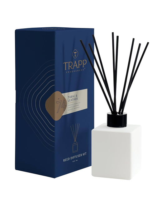 No. 74 Tabac & Leather 4 oz. Reed Diffuser Kit