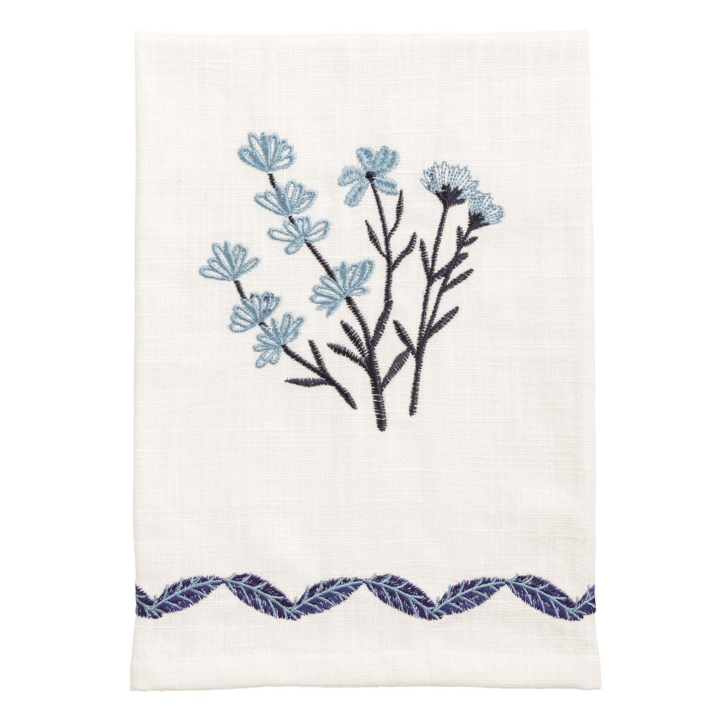 Blue Flower Bundle Towel - Toalla Floral Azul
