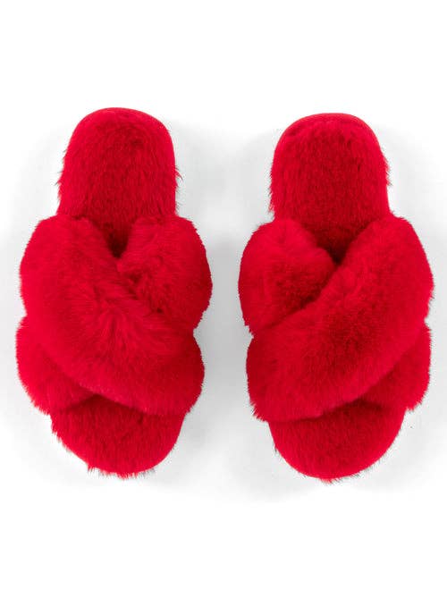 CHRISTINA SLIPPERS S/M, RED