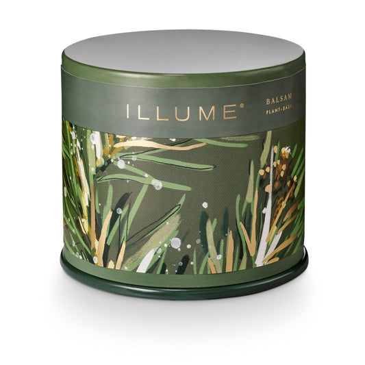 Balsam & Cedar Vanity Tin Candle - Mini Vela