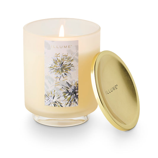 Winter White Signature Glass Candle - Vela