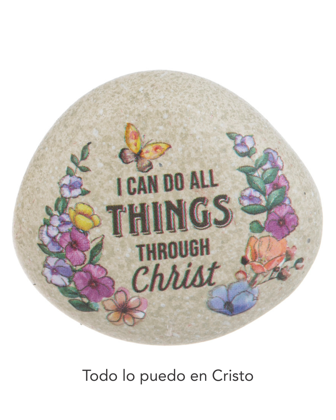 Faith is like a Seed - Stones in Planter Box - Amuletos de Piedras