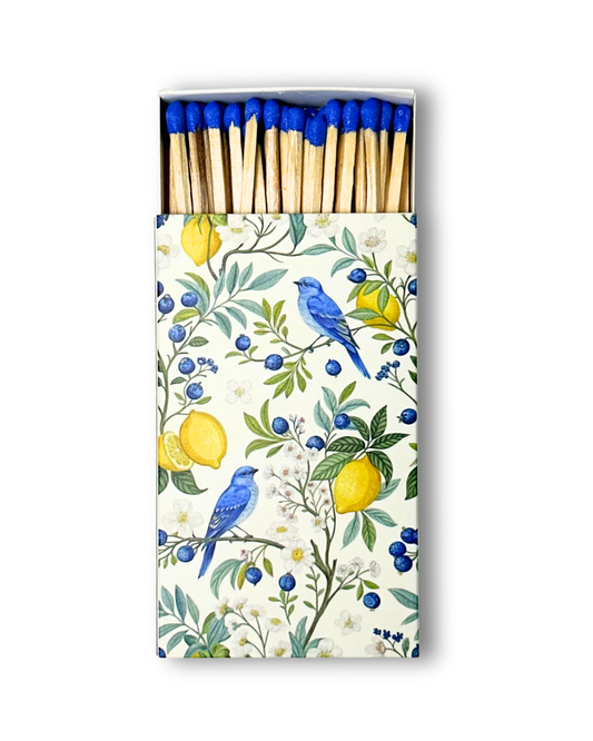 Blue Jay Lemon Matchbox - Fósforos/Cerillas