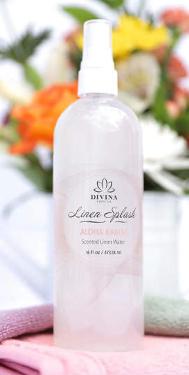 Linen Spray de Aloha Kakou 16oz - Divina Esencial