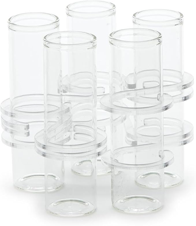 S/5 Hinged Vases in GB / 5 jarrones con bisagra