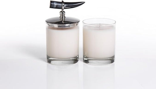 Cote D Ivoire Candle Horn Lid Cedar - Vela