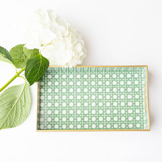 Vanity Tray - Green Cane - Bandeja de Tocador