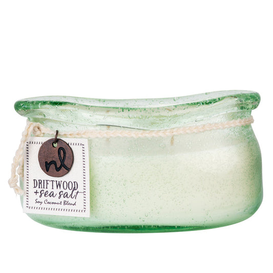 DRIFTWOOD & SEA SALT 2 wick Candle - Vela