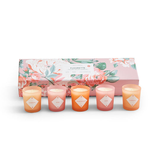 FLEURETTE S/5 SCENTED CANDLES I
