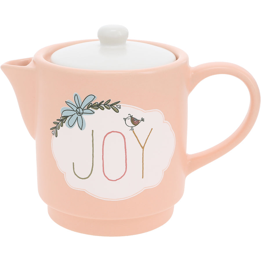 Joy Tea for One (10 oz Teapot & 10 oz Cup) - Tetera y Taza