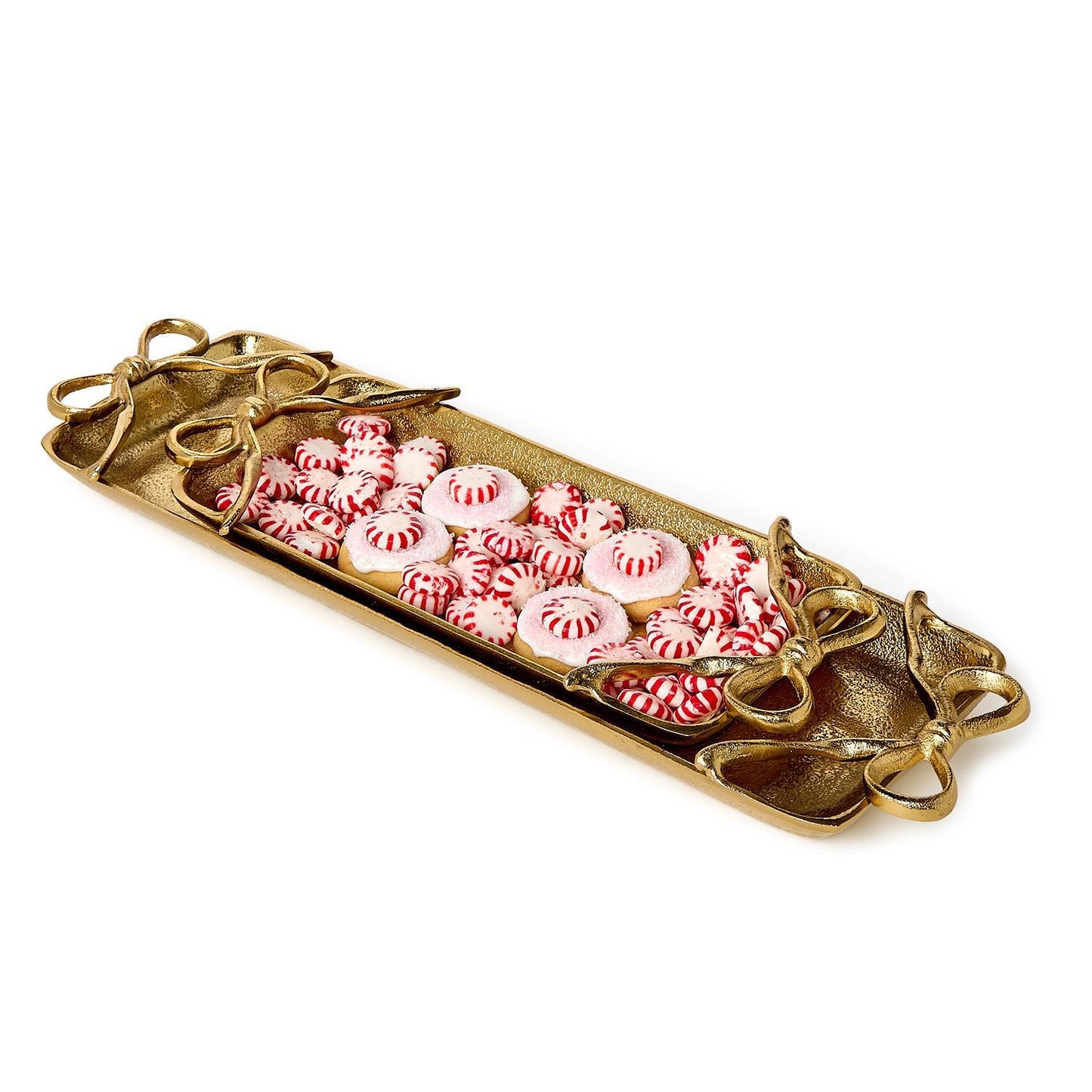 Gold Bows Serving Trays - Bandejas