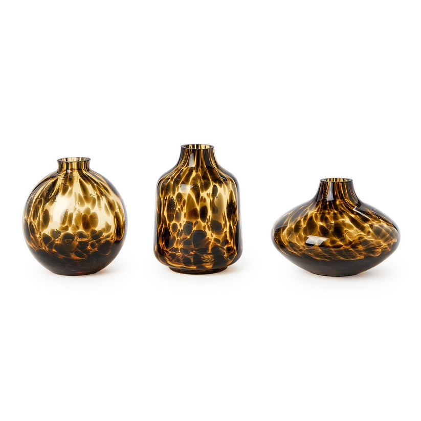 Tortoise Print Vases - Jarrones