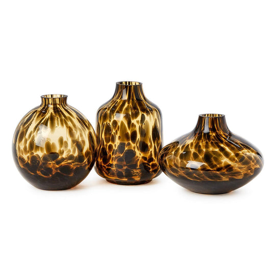 Tortoise Print Vases - Jarrones
