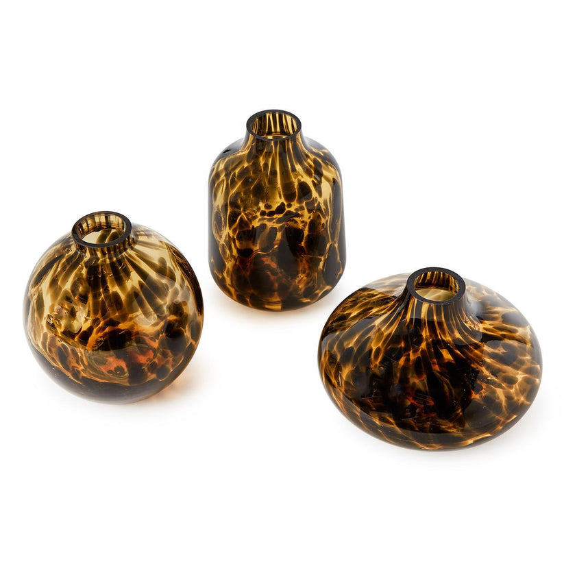 Tortoise Print Vases - Jarrones