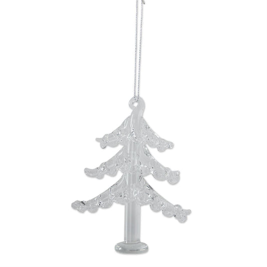 Assorted Handcrafted Glass Christmas Tree Ornaments - Adorno de Árboles de Cristal