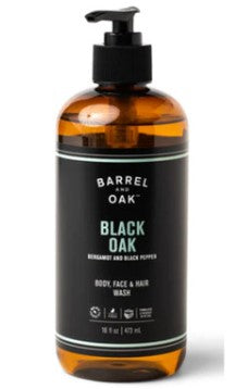 All-In-One Wash - Black Oak 16 fl oz - Gel de Baño Todo en Uno