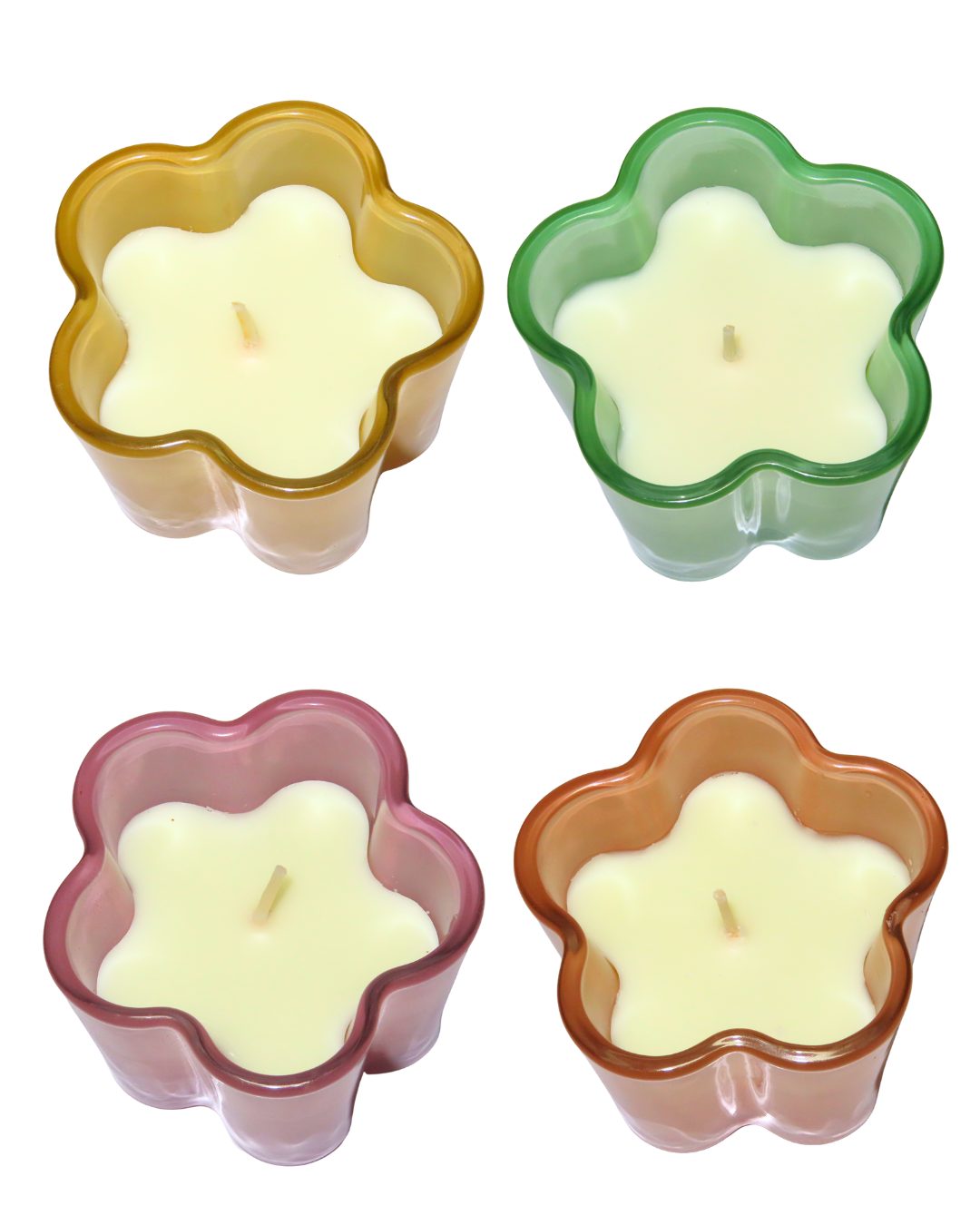 Flower Citronella Candles - Velas en Forma de Flor