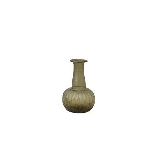 Green Glass Vase