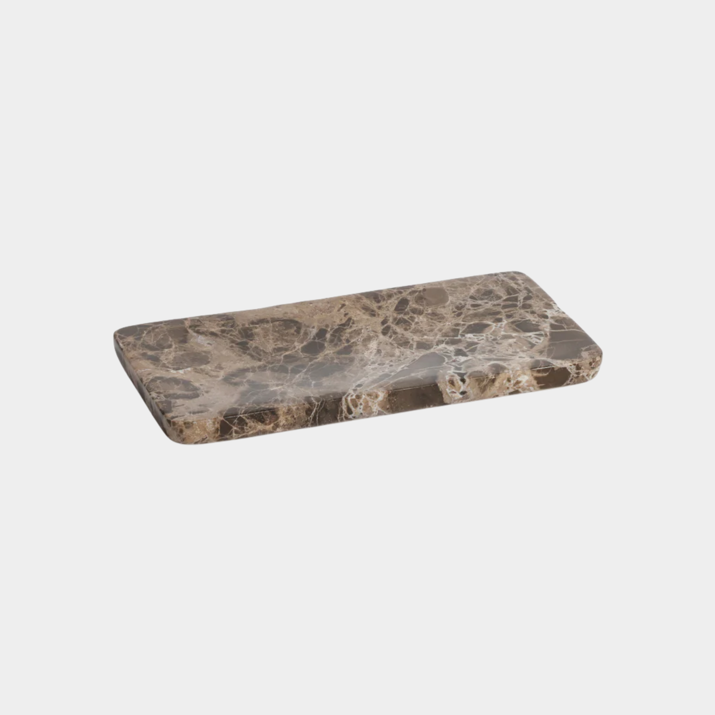 Marrón Emperador Marble Vanity Tray - Bandeja