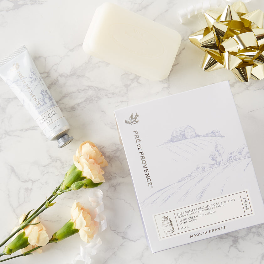 PDP HERITAGE GIFT SET 150G SOAP & 30ML HAND CREAM-MILK