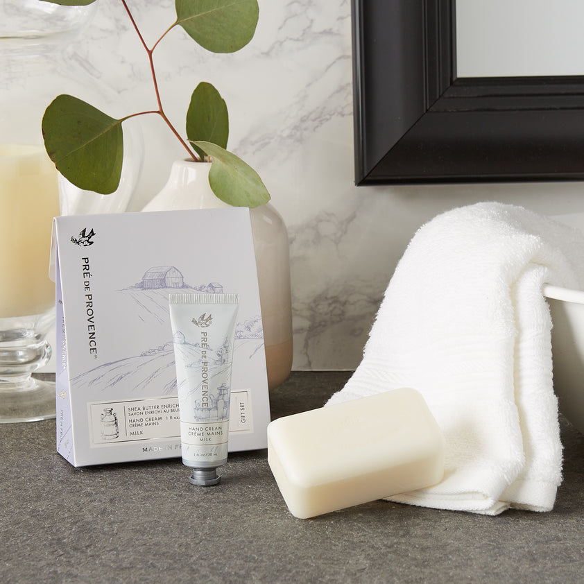 PDP HERITAGE GIFT SET 150G SOAP & 30ML HAND CREAM-MILK
