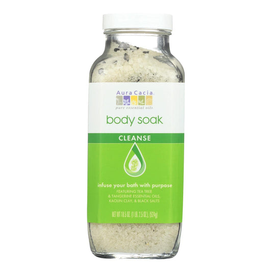 Aura Cacia Body Soak - Cleanse - 18.5 oz