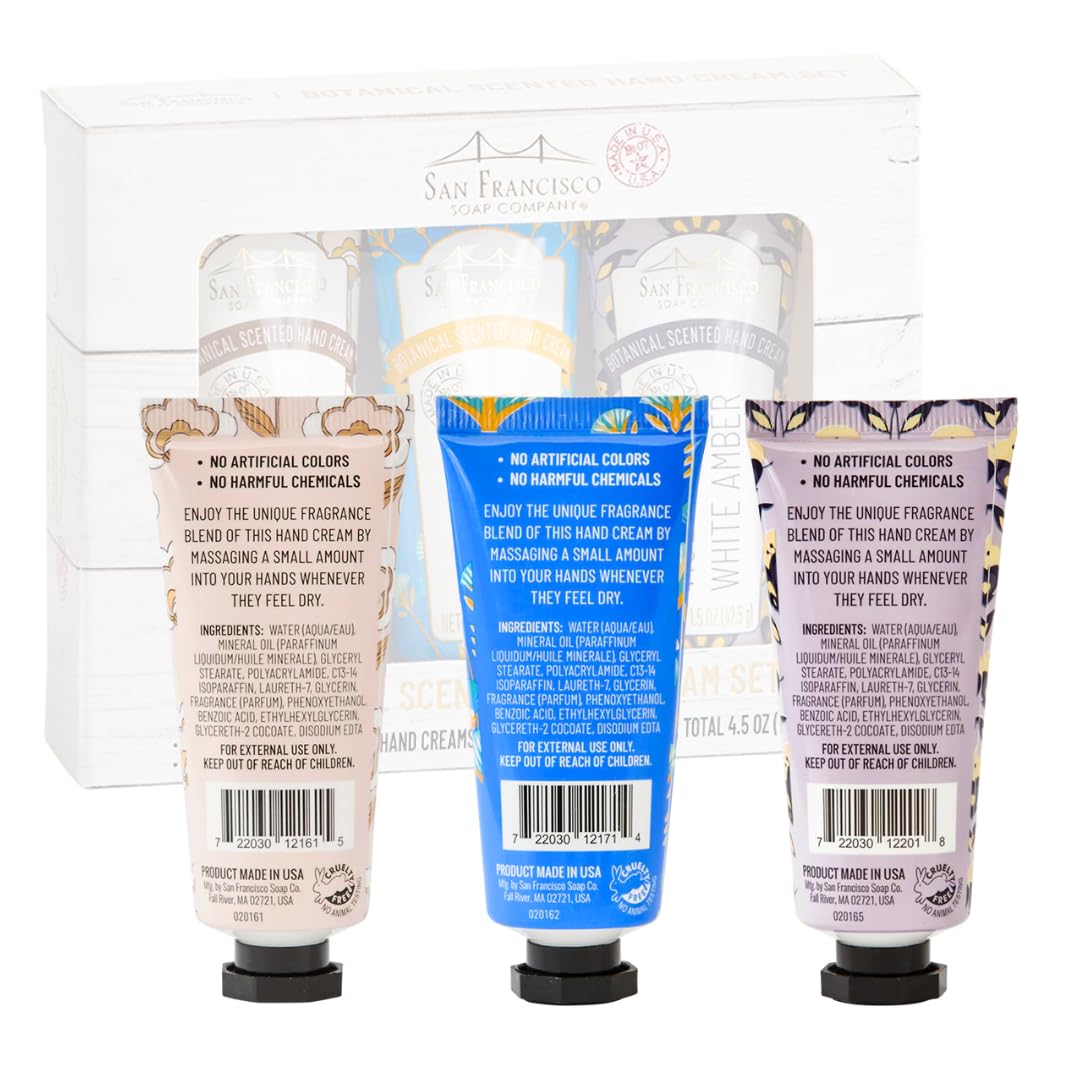Botanical Hand Cream Set of 3 - Set de Cremas de Manos