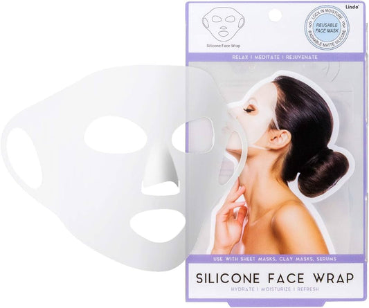 Envoltura facial de silicona reutilizable para mascarillas Lindo