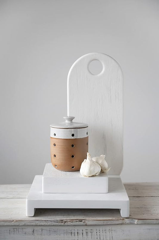 8" X 8" Queso de madera de mango/porción, tabla de cortar blanca texturizada, cuadrado de 8 pulgadas