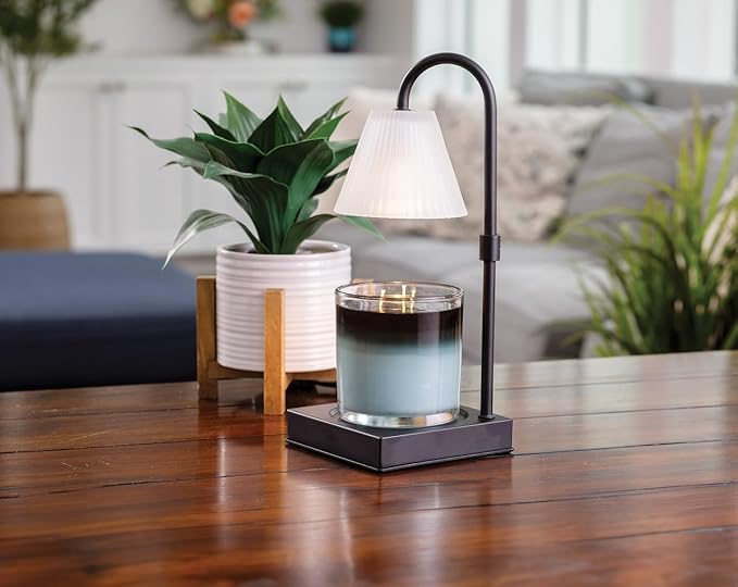Lumiere Candle Warmer Lamp Black - Lámpara Calentadora de Velas