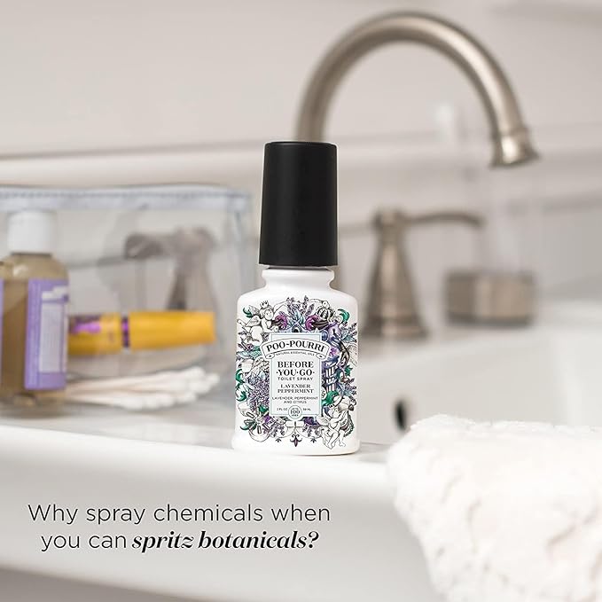 Poo-Pourri Lavender Peppermint, 2 Fl Oz - Lavender, Peppermint and Citrus