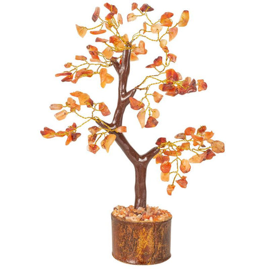 CARNELIAN 100 STONE GEM TREE