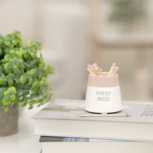 Perfect Match 2.25" Match Holder and Matches - Portacerillas y 15 Cerillas/Fósforos