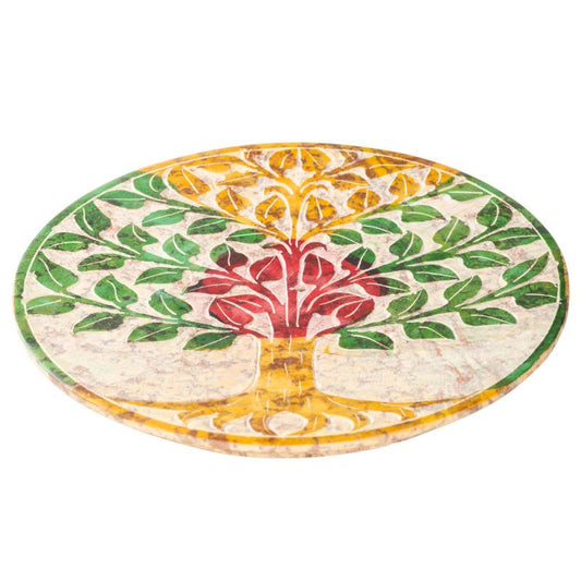 4" TREE OF LIFE NATURAL INCENSE BURNER