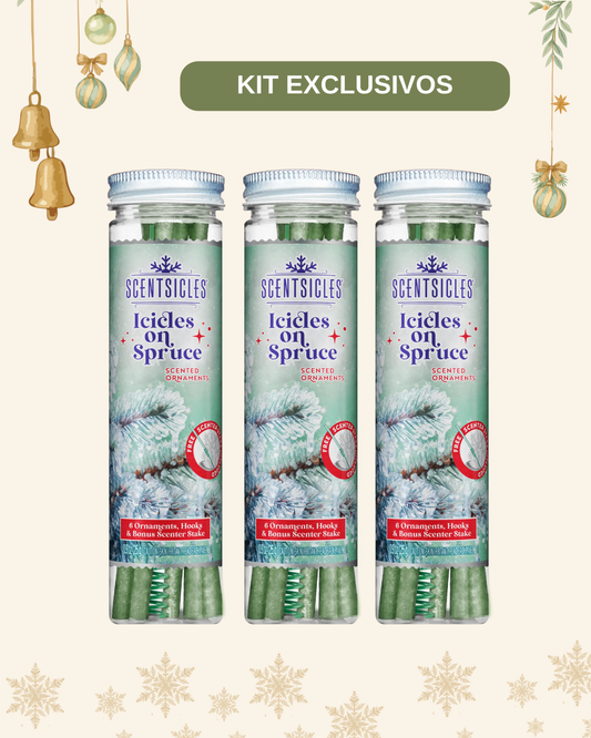 Kit Exclusivo Scentsicle Icicles on Spruce