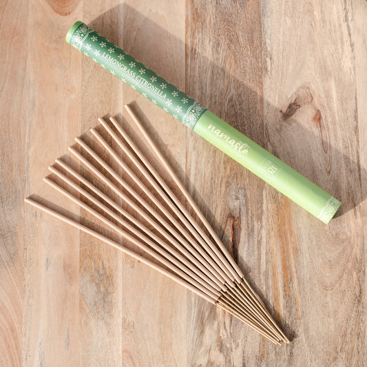Lemongrass Citronella Incense Stick - Incienso Citronela y Hierba de Limón