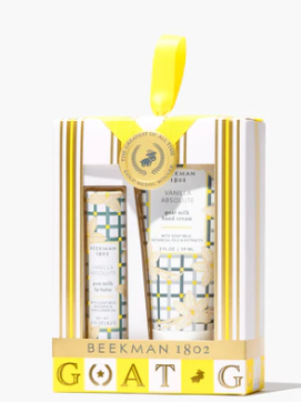 Almond Honey Cookie 2oz Hand Cream & Lip Balm Set