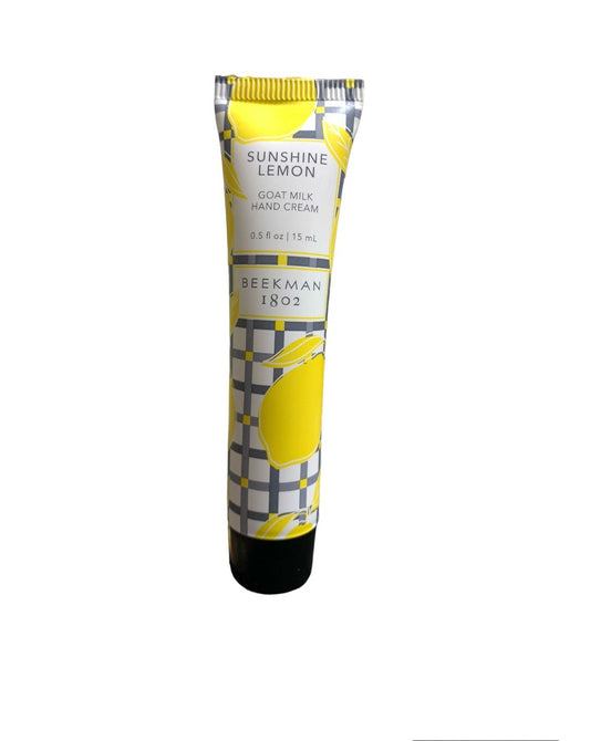 Sunshine Lemon Hand Cream Travel Size