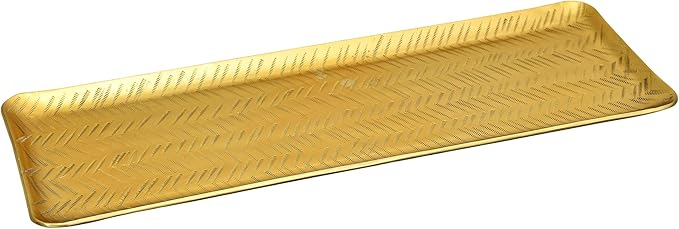 ZigZag Hammered Long Tray - Bandeja