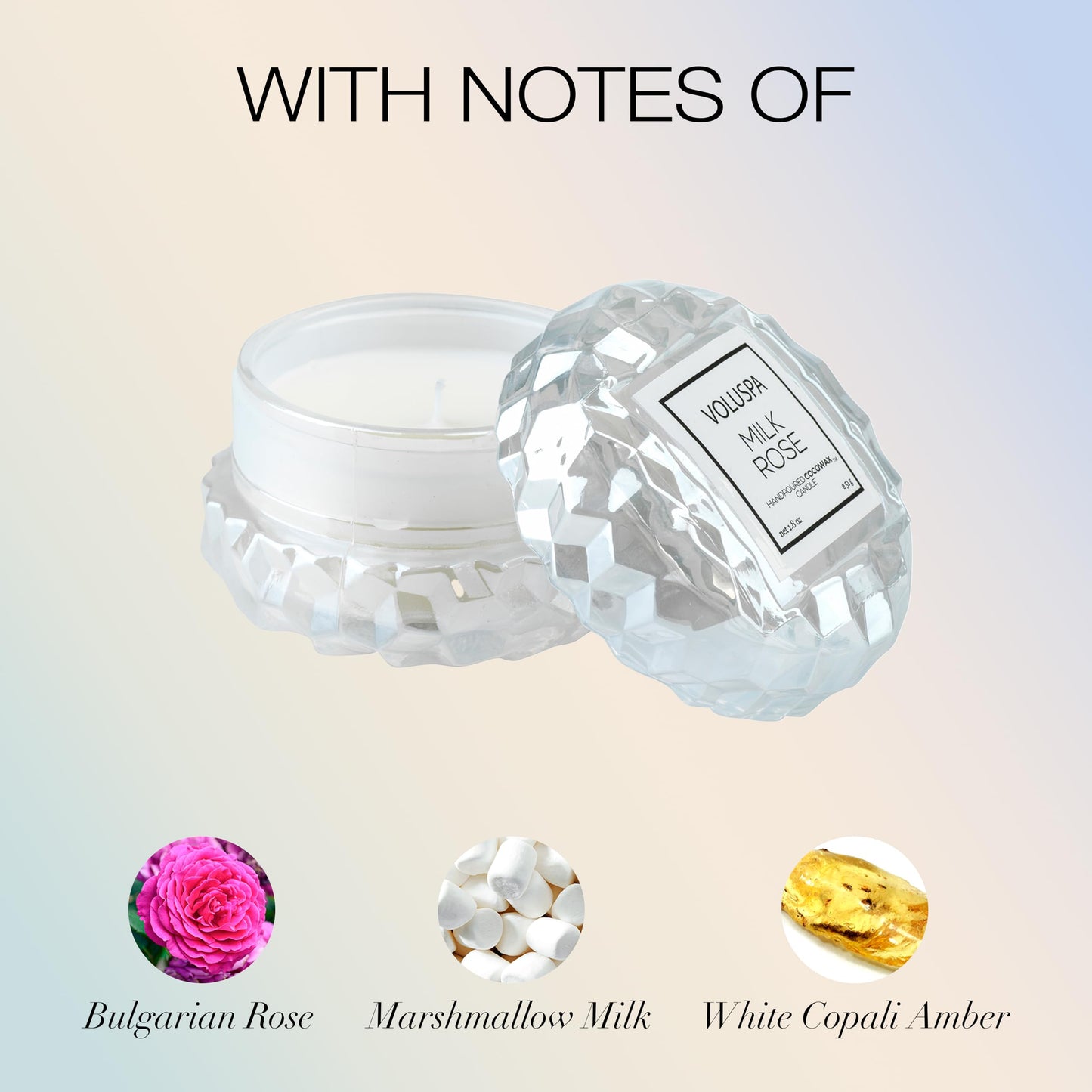 Milk Rose Macaron - Voluspa