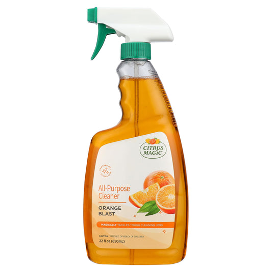 Citrus Magic Limpiador multiusos, Orange Blast, 22 onzas líquidas