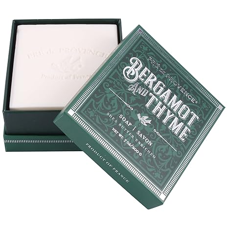 Bergamot & Thyme Soap Gift Box - Jabón en Caja de Regalo
