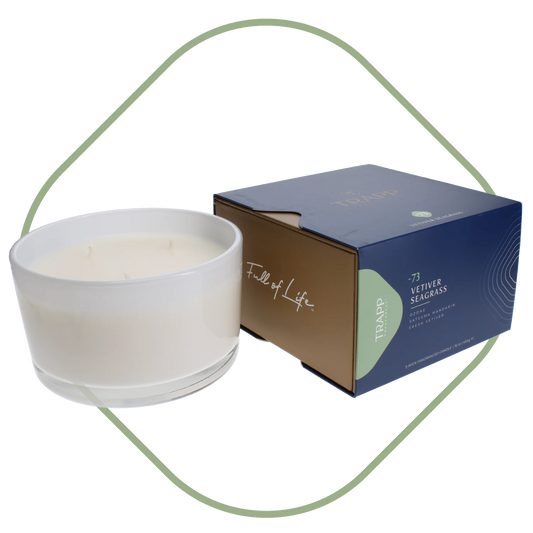 Vetiver Seagrass 16 oz 3wick Ca