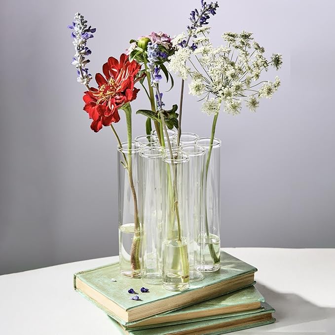 Connected Tube Vase in GB / Jarrones conectados tubulares