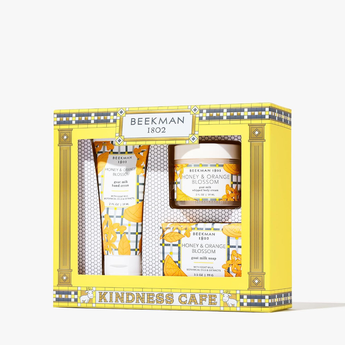 Honey & Orange Blossom Kindness Cafe Bodycare Trio