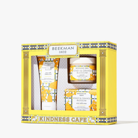 Honey & Orange Blossom Kindness Cafe Bodycare Trio