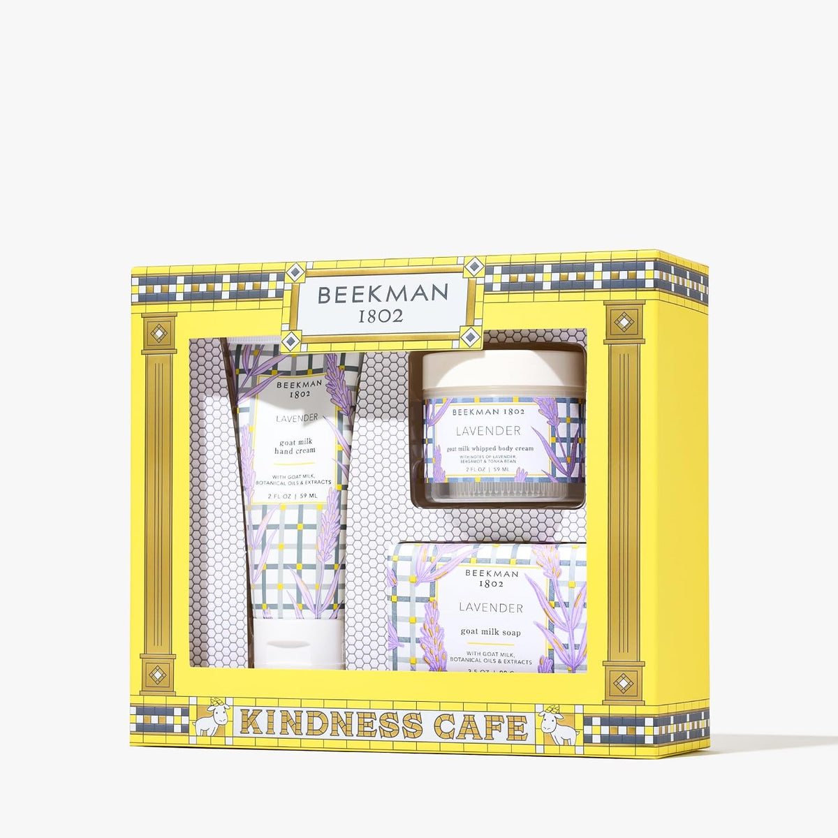 Lavender Kindness Cafe Bodycare Trio