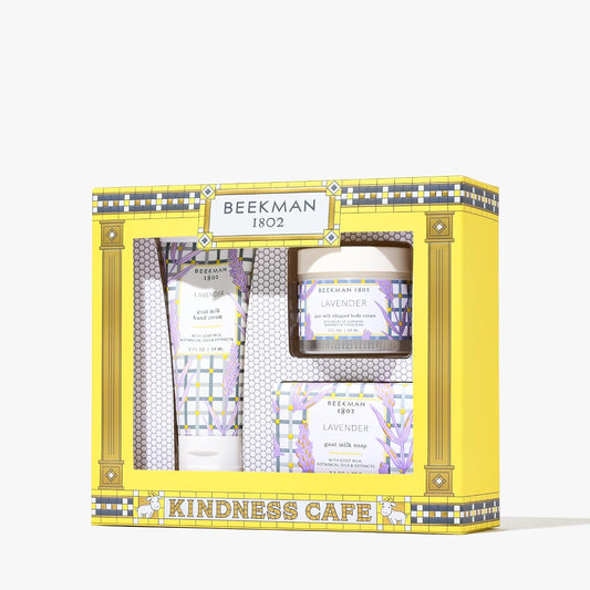 Lavender Kindness Cafe Bodycare Trio